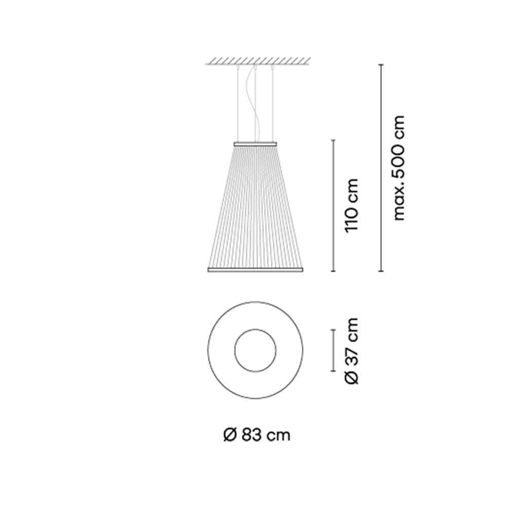 Vibia Array 1865 Casambi, Built-in XS - beige M1 - immagine 3