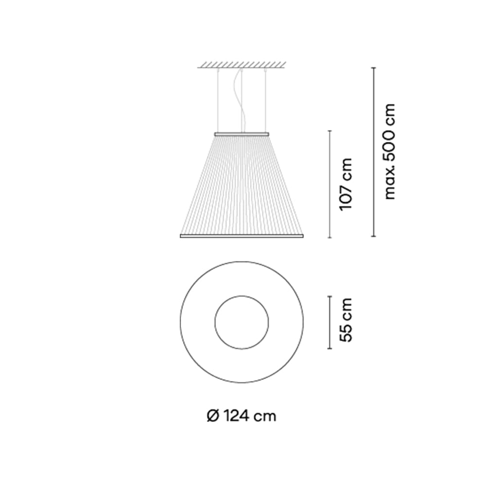 Vibia Array 1875 Pulsante, DALI-2, Remote Micro - beige M1 - immagine 3
