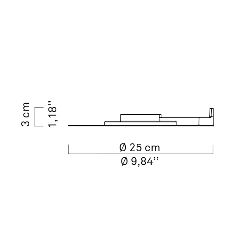 Luceplan MILLIMETRO A11A25 - white - Image 3