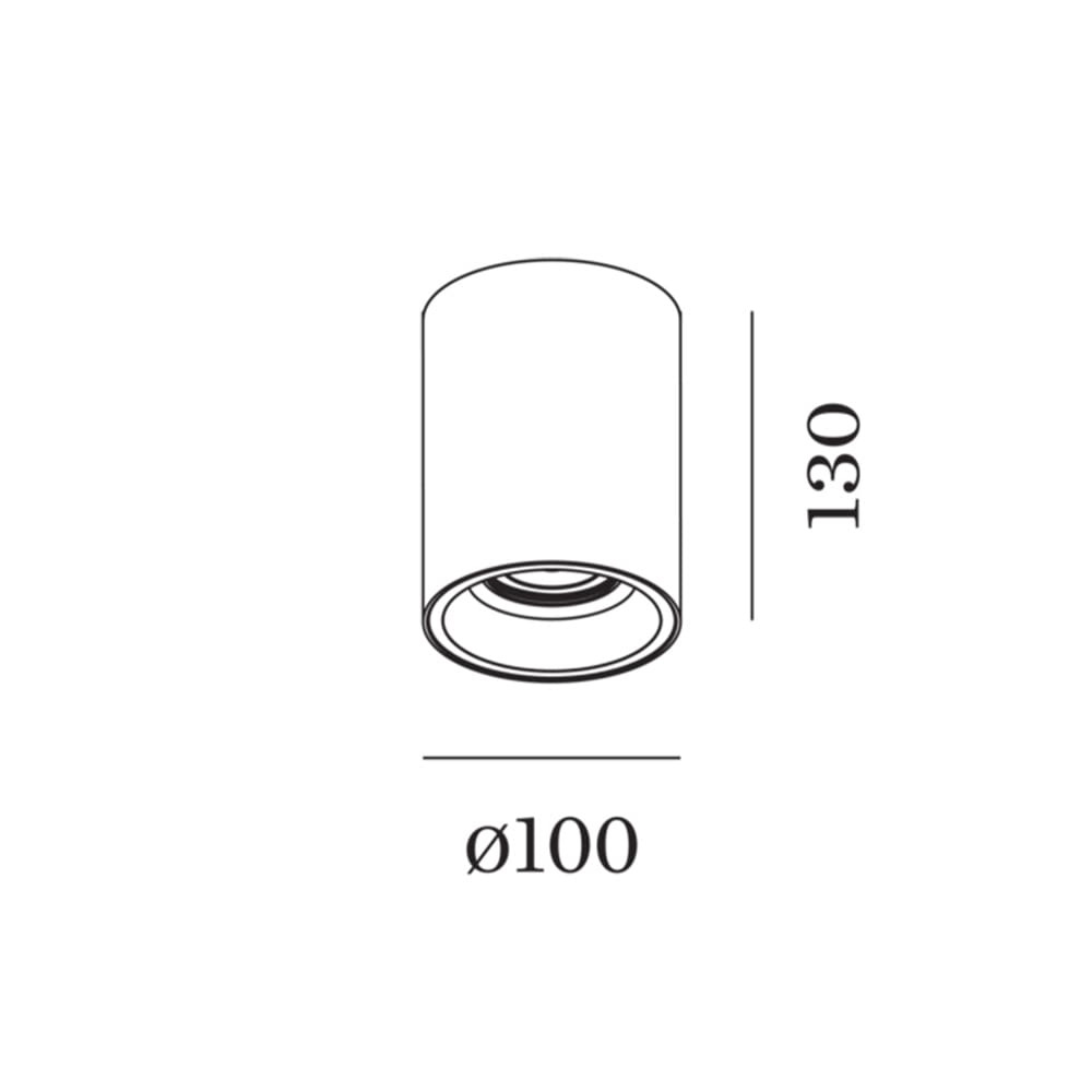 Wever e Ducrè SOLID 1.0 LED 3000K Wide Flood DALI-2 - nero satinato - immagine 3