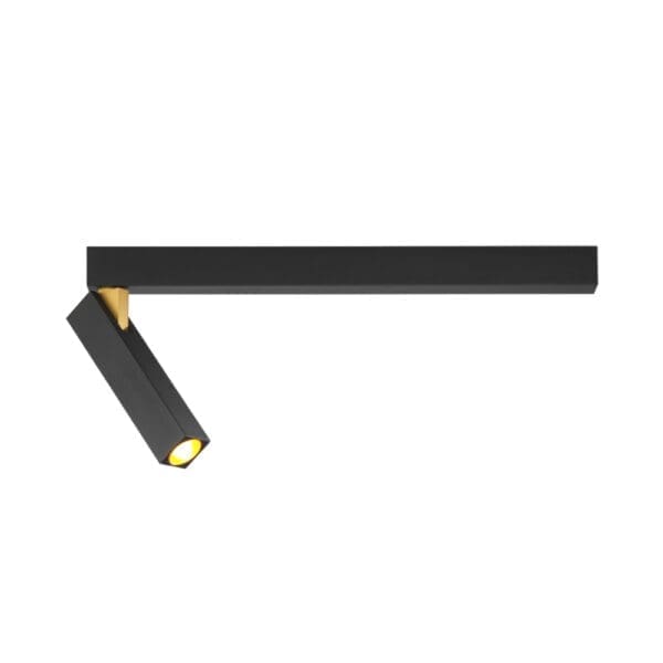 Wever e Ducrè MICK 1.0 - nero satinato e oro 2700K