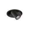 Wever e Ducrè BLIEK ROUND petit 1.0 - LED 3000K - nero satinato