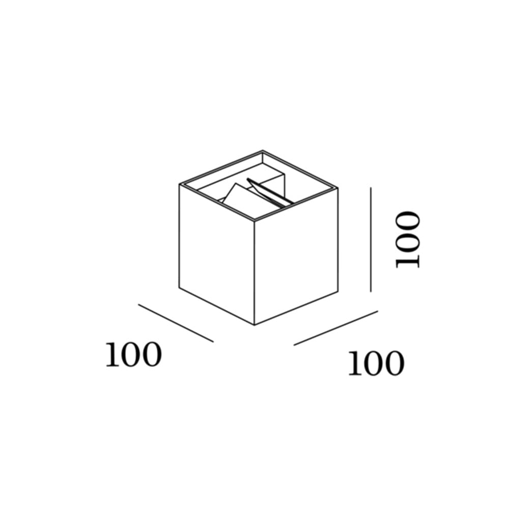 Wever e Ducrè BOX WALL 2.0 - LED 3000K - bianco - immagine 3