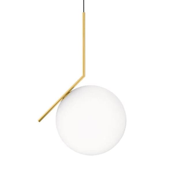 Flos IC S3 - brushed brass