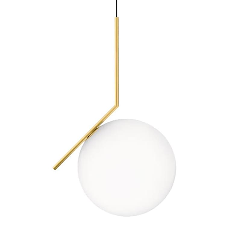 Flos IC S3 - brushed brass