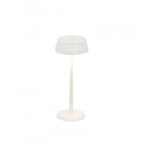 Zafferano SISTER LIGHT Tavolo Wi-Fi - bianco perlato