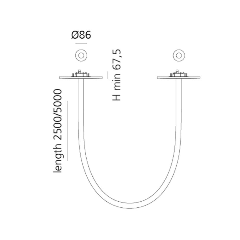 Artemide LA LINEA 2,5 - Incasso TRIMLESS - white - Image 3