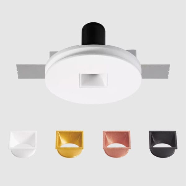 Decorative GYPSUM COLORING Q Spot - white