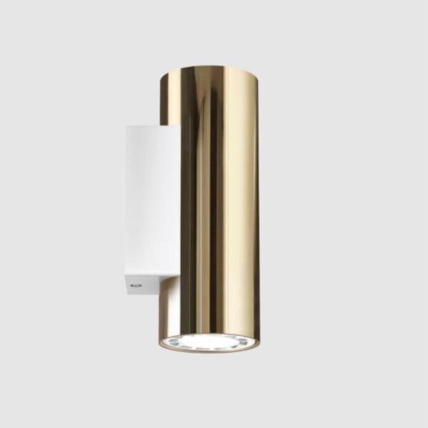 Decorative BIRBA W1 Mono Emission - GU10 - polished brass