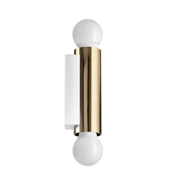 Decorative BIRBA W2 Bi Emission - E27 - polished brass