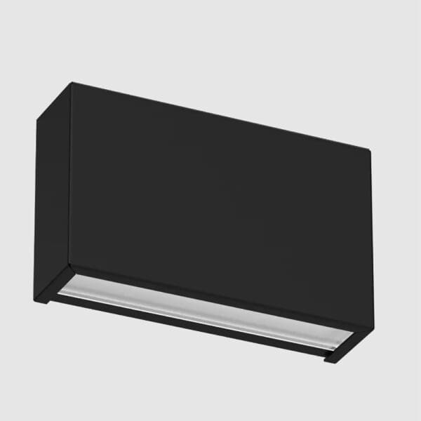 Decorative BOX W2 Bi Emission L140mm 3000k - black