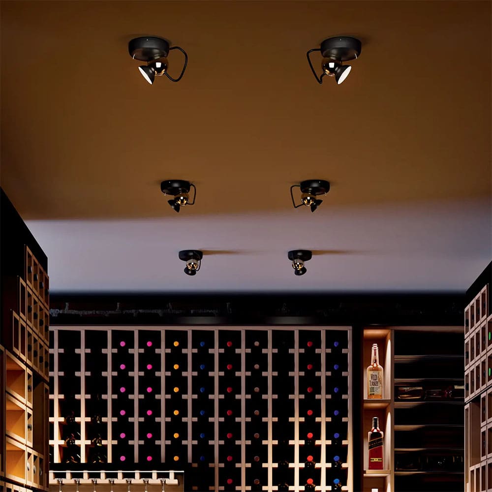 Decorative DUCK Medium Wide Flood 2700k - nero - immagine 2