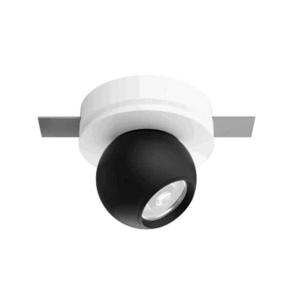 Decorative BUBBLE Flood 3000k 9W - black