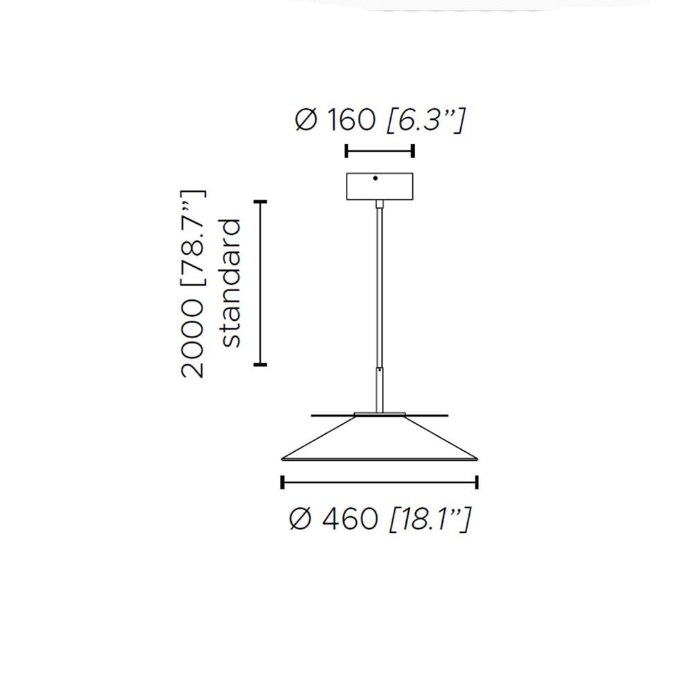 Contardi ASIA so medium - struttura bronzo nickel spazzolato e paralume cotone grigio antracite - immagine 3