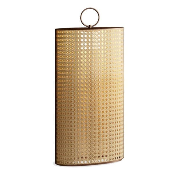 Contardi CLARA large battery outdoor -  laccato bronzo e diffusore in resina effetto paglia di Vienna