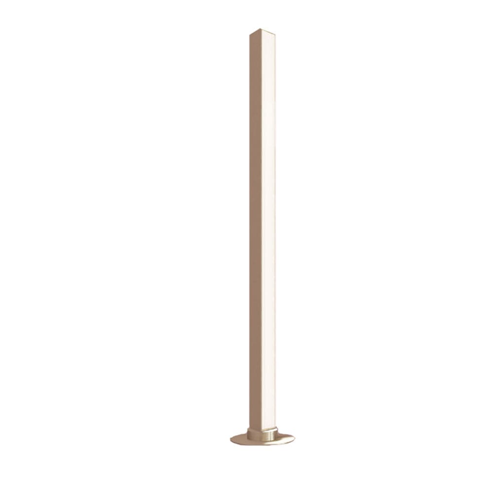Contardi STICK FL - struttura bronzo nickel spazzolato e diffusore in plexiglass rigato
