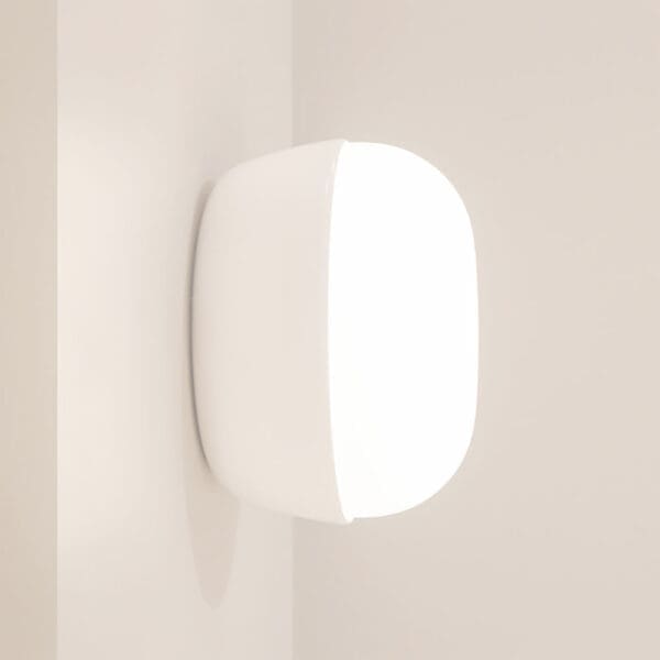 Contardi KIKI AP - laccato bianco opaco con diffusore in vetro opale satinato