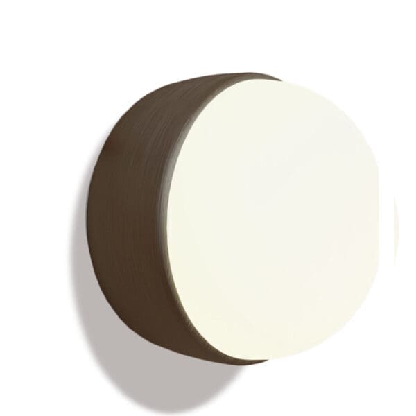 Contardi KIKI AP - bronzo nickel spazzolato con diffusore in vetro opale satinato