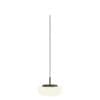 Contardi KIKI so senza rosone - cavo lunghezza 5000 mm - bronzo nickel spazzolato e diffusore vetro opale satinato