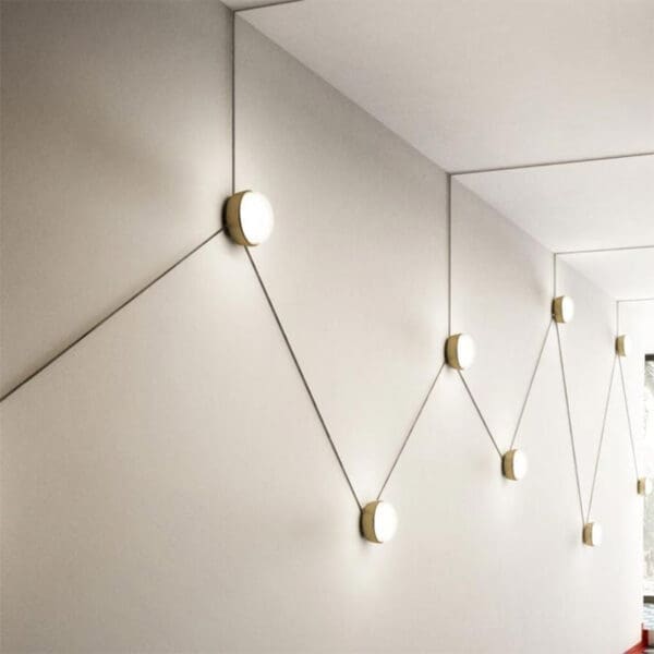 Contardi KIKI AP CONNECT - laccato bianco opaco con diffusore in vetro opale satinato