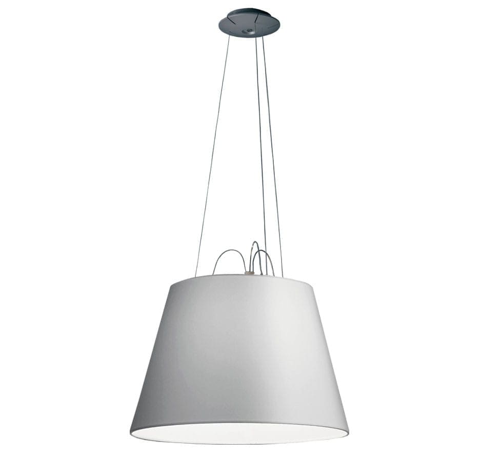 Artemide TOLOMEO MEGA SUSPENSION-nero diff.pergamena 52cm