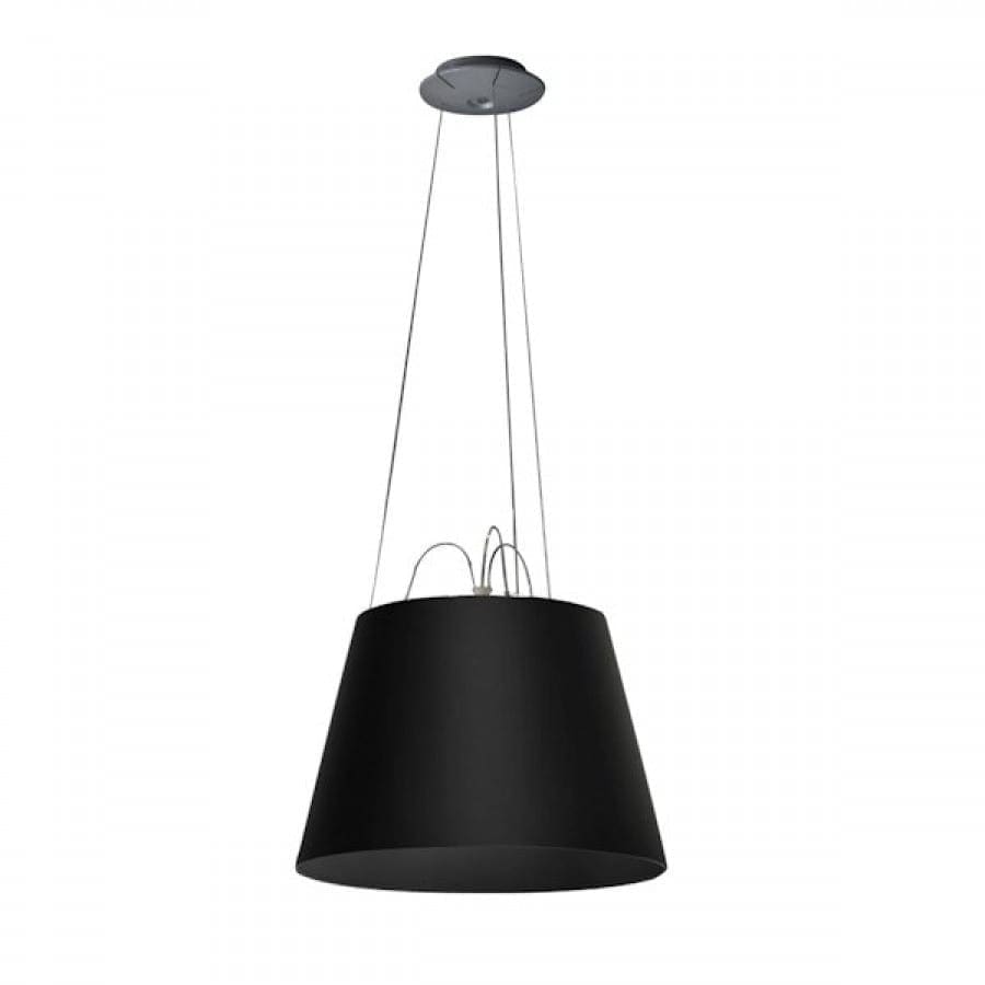 Artemide TOLOMEO MEGA SUSPENSION-nero diff.raso 42cm - immagine 3
