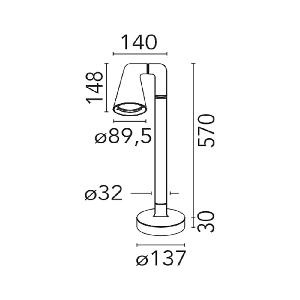 Flos BELVEDERE SPOT F2 PICK Fascio° 10 - anthracite - Image 3