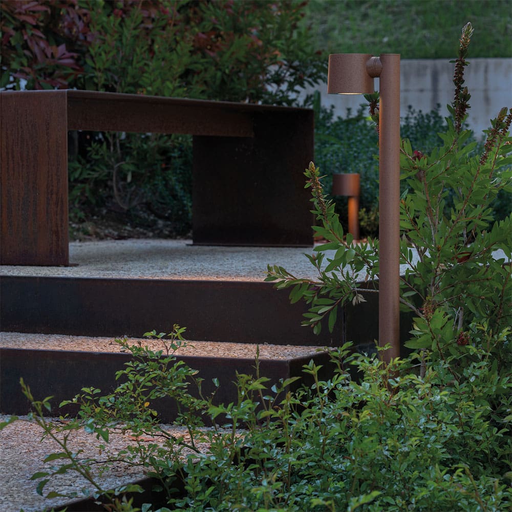 Lombardo KIT CLIC POST 40 H1000 4000k - corten - immagine 2
