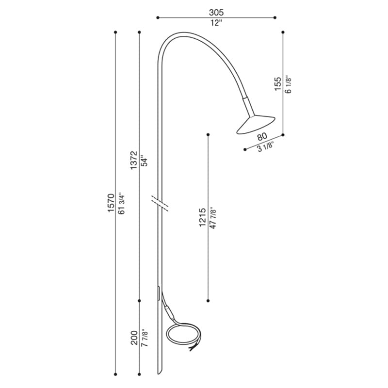 Lombardo FLORA 160 3000k - oro - Image 3