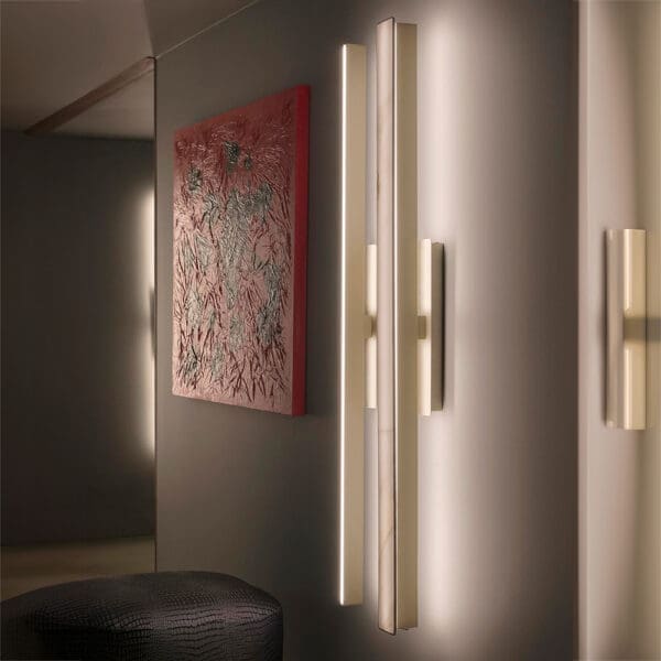 Contardi FLY AP Accesorio Vela (paralume) - tessuto effetto marmo bianco Calacatta