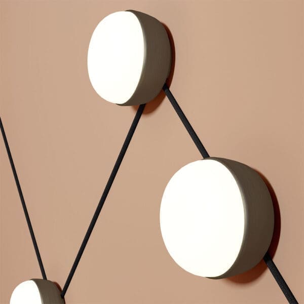 Contardi KIKI AP / AP CONNECT - KIT Cavo in tessuto nero 1800 mm + spina