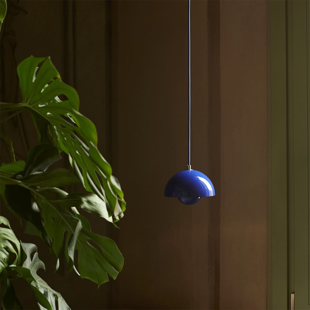 And Tradition FLOWERPOT VP1 Ø23 - blu piscina - immagine 2