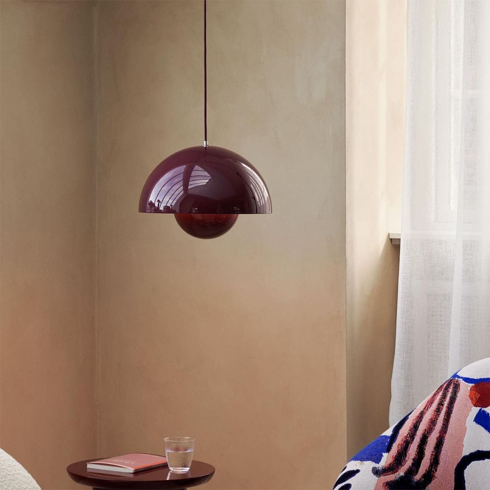 And Tradition FLOWERPOT VP7 Ø37 - rosso vermiglio - immagine 2