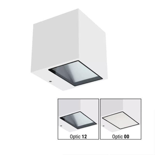 Linea Light CUBIT 3000k Double Extra Wide Flood - bianco