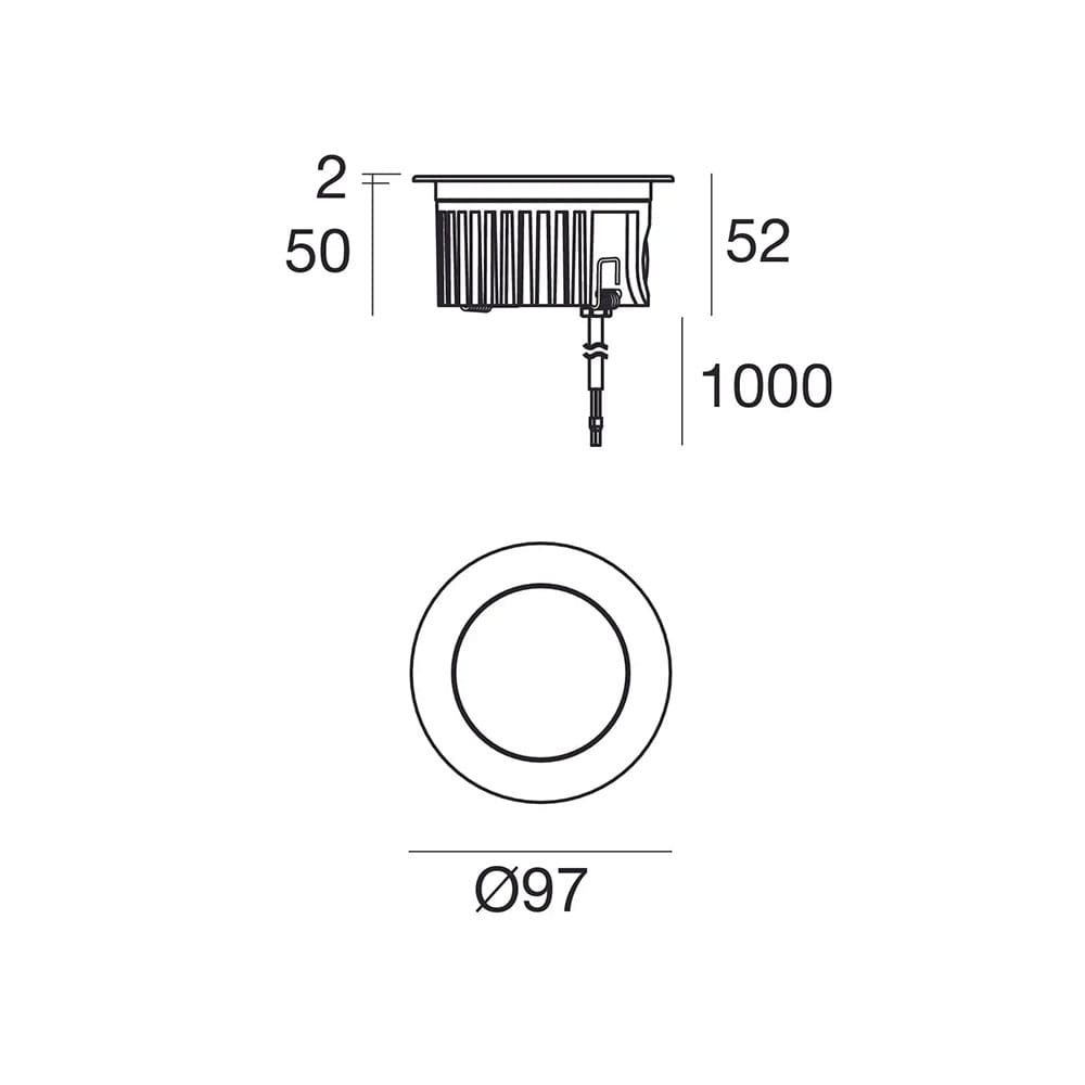 Linea Light ORMA I 3000k 8W - steel - Image 3