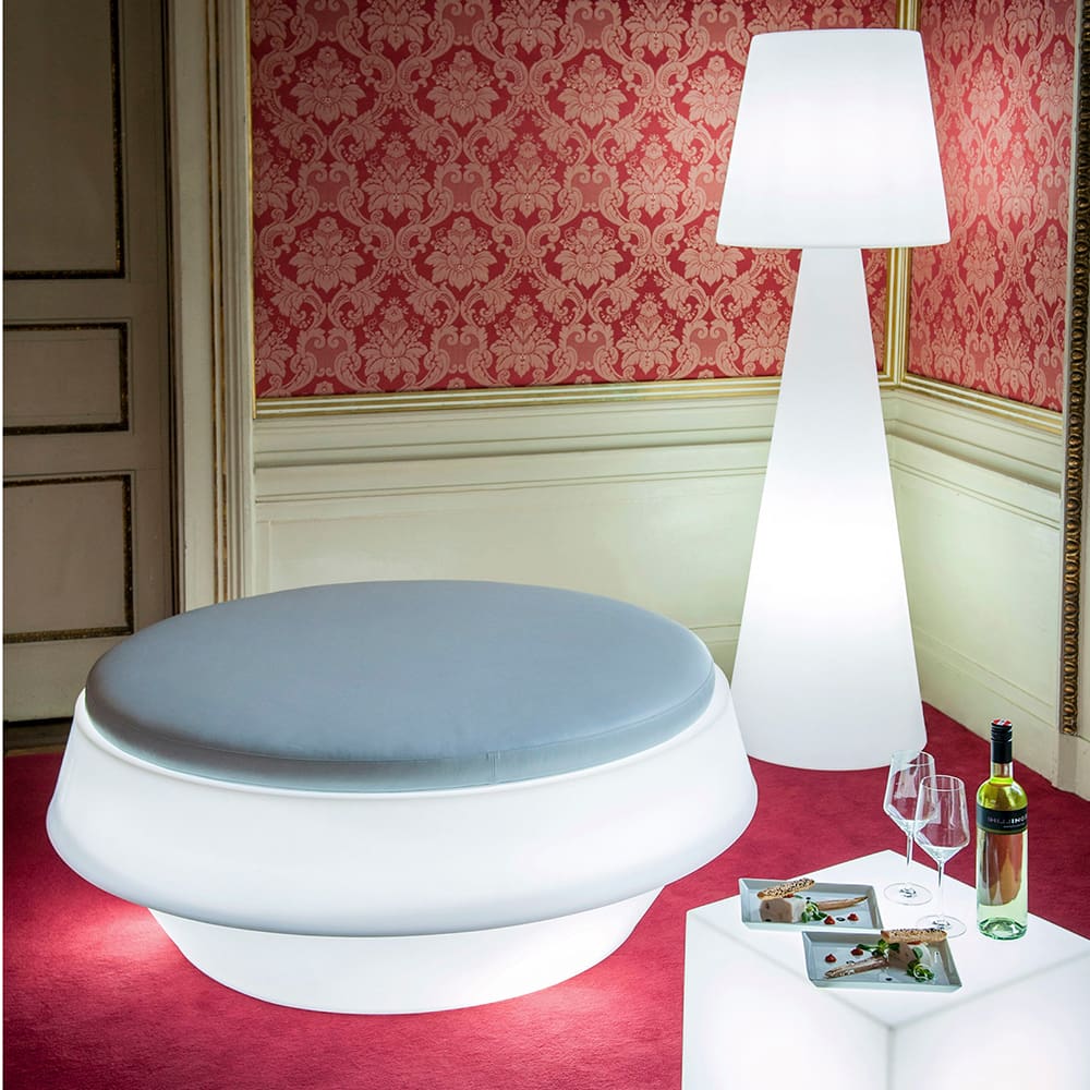 Slide PIVOT XL LED D70 H210cm - bianco luminoso - immagine 2