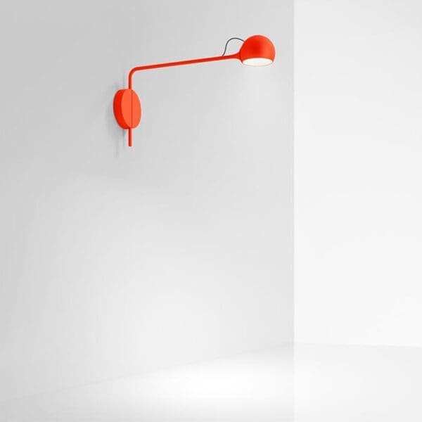 Artemide IXA - parete - rosso