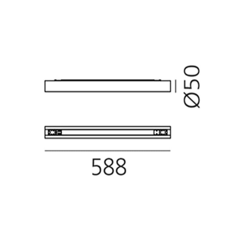 Artemide ALPHABET OF LIGHT SYSTEM C/W Linear - 600 mm - 3000K - Terminal - Powered - Image 3