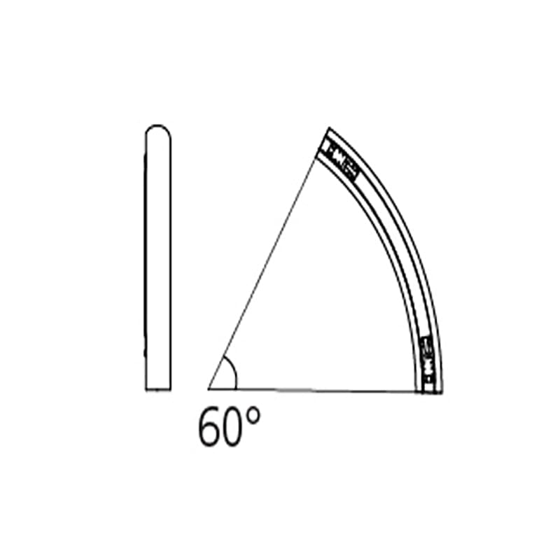 Artemide ALPHABET OF LIGHT SYSTEM C/W Curved - 60° - 3000K - Terminal Right - Powered - Image 3
