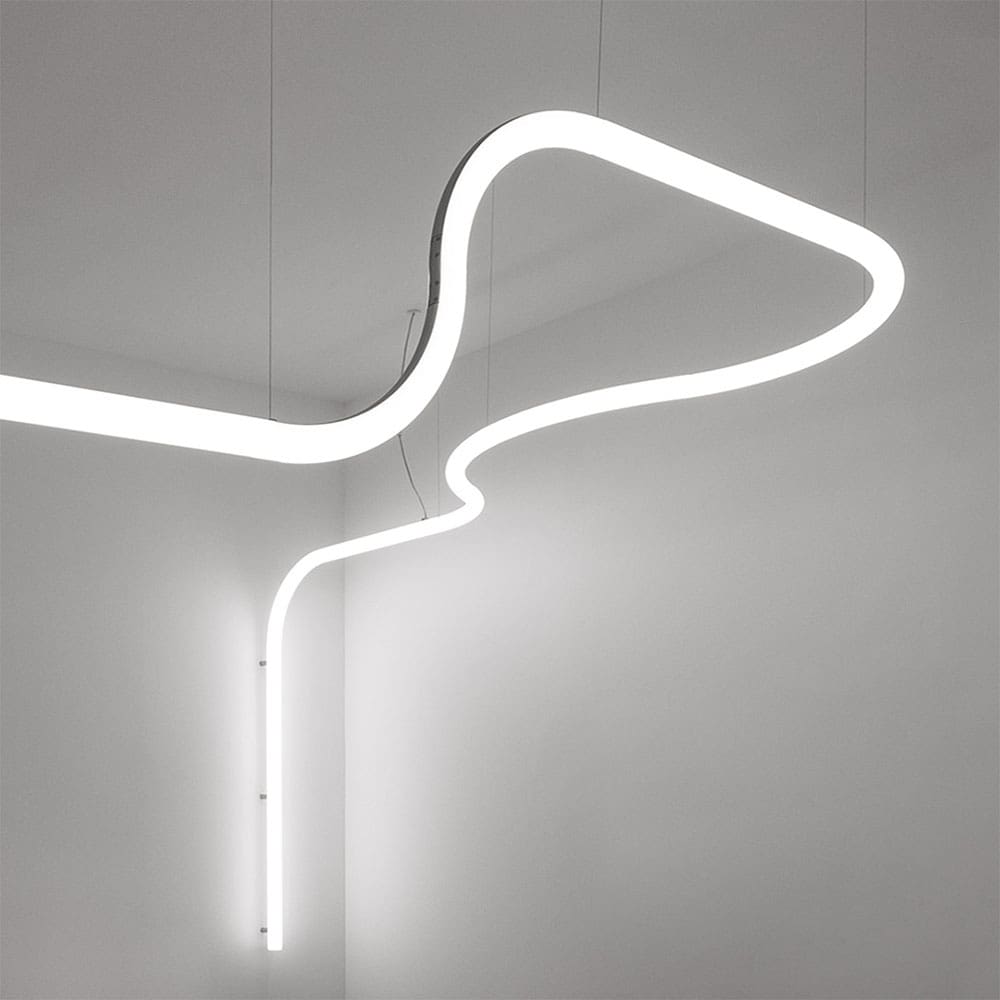 Artemide ALPHABET OF LIGHT SYSTEM C Curvo - 90° - 3500K - Non alimentato - immagine 2