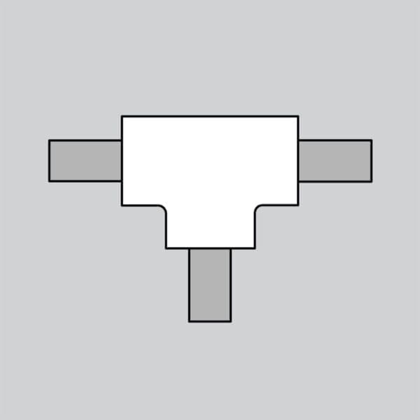 Artemide ALPHABET OF LIGHT SYSTEM S Giunto a T - 3500K - Non alimentato