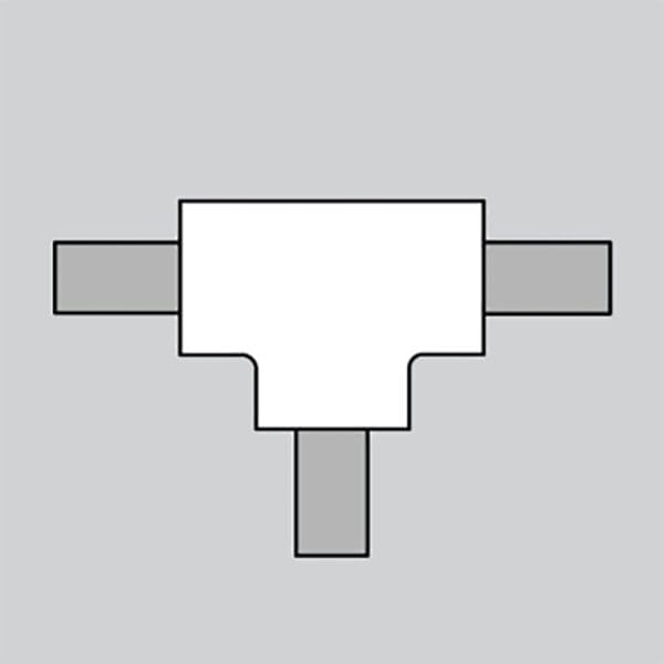 Artemide ALPHABET OF LIGHT SYSTEM C Giunto a T - 3000K - Non alimentato