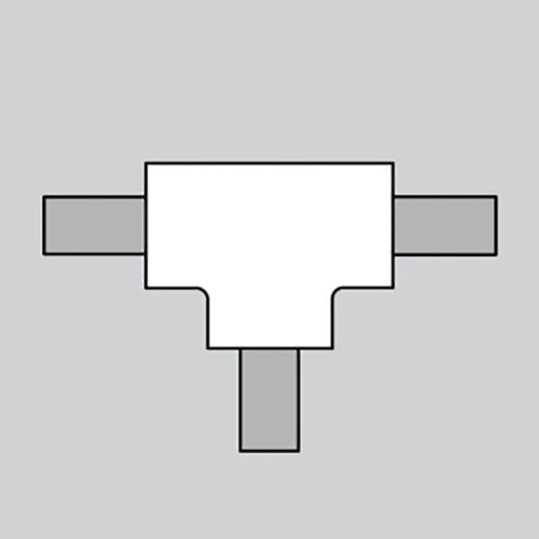 Artemide ALPHABET OF LIGHT SYSTEM C Giunto a T - 3500K - Non alimentato