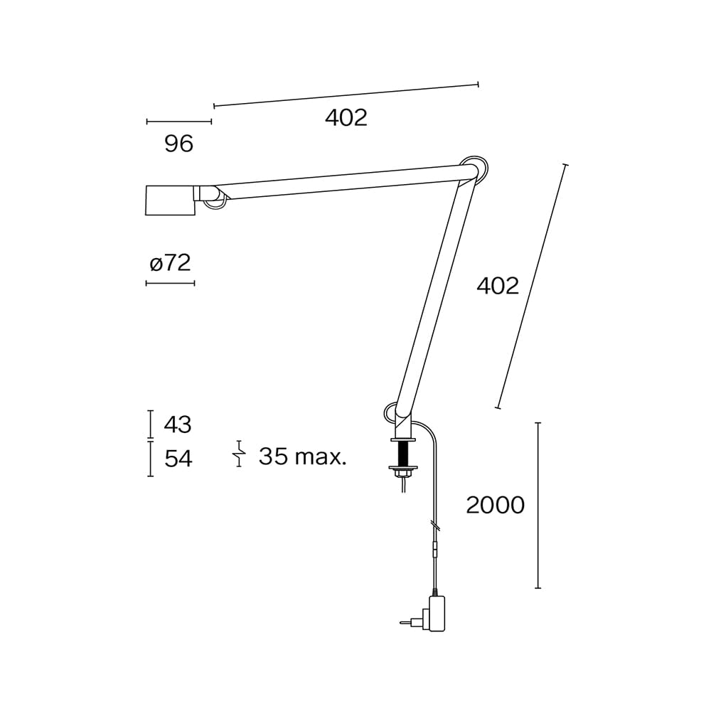 Wästberg w227 WINKEL ALU pin - raw tumbled - Image 3