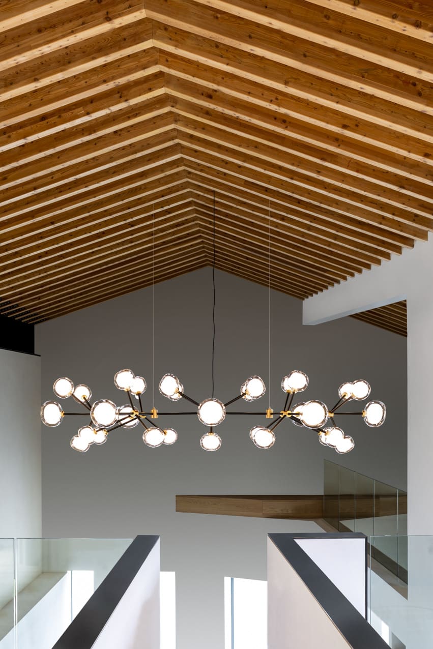 Tooy NABILA 552.32 FLAT - matt black, black chrome and smoked glass - immagine 2