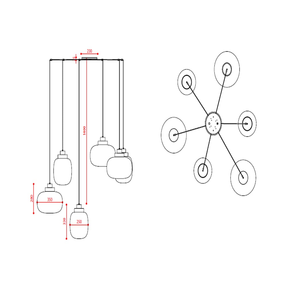 Tooy LEGIER 557.26 - nero sabbia, vetro fumè e anello grigio luce - immagine 3