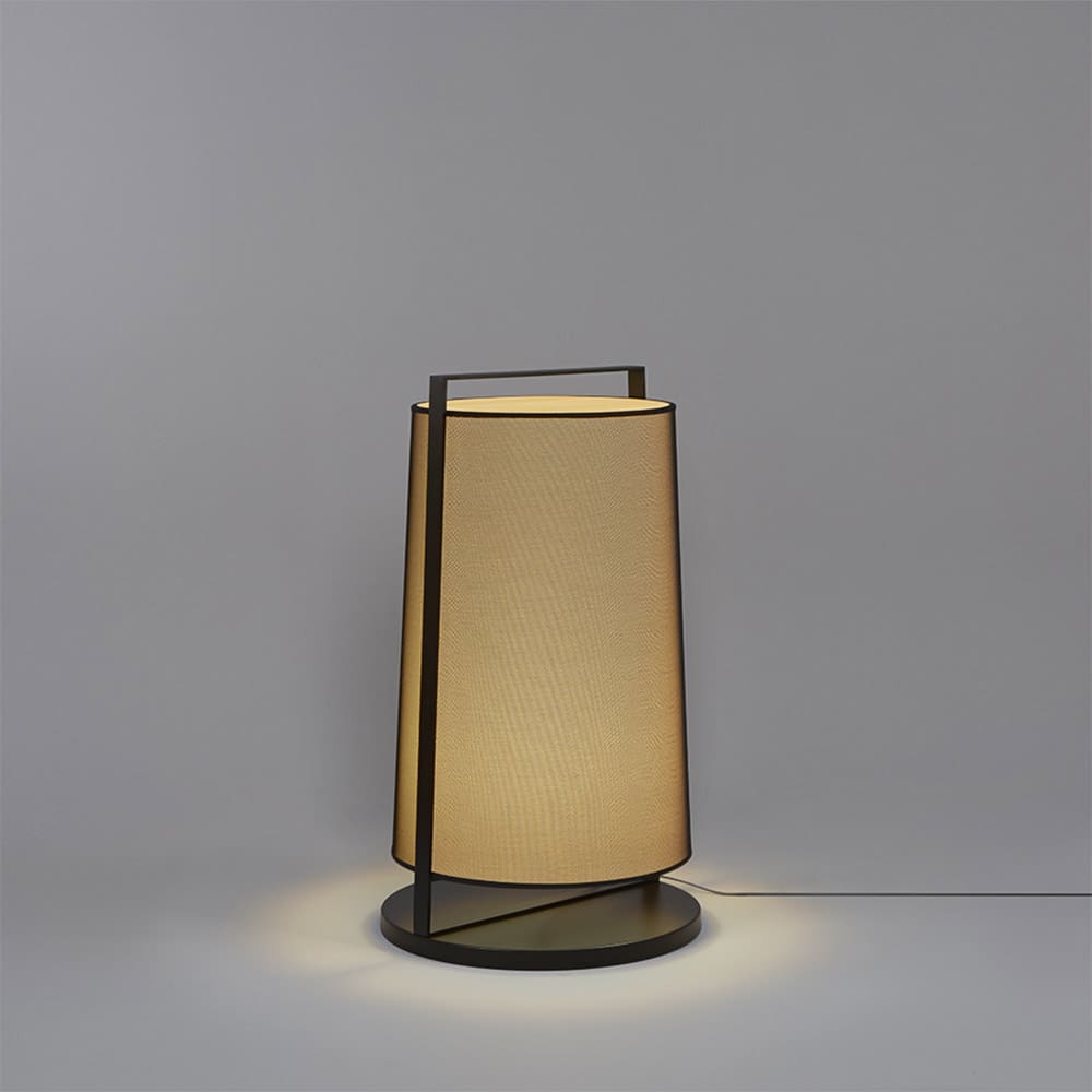 Tooy MACAO 551.65 - nero sabbia, tessuto beige e rete nera