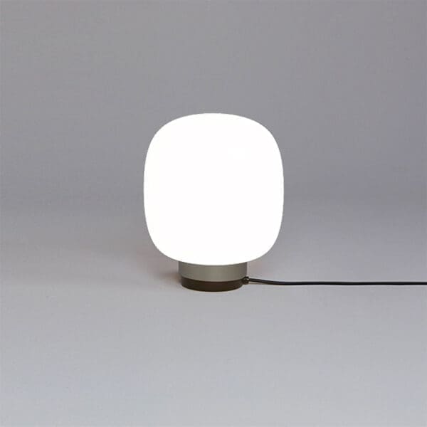 Tooy LEGIER 557.32 - nero sabbia, vetro bianco e anello grigio luce