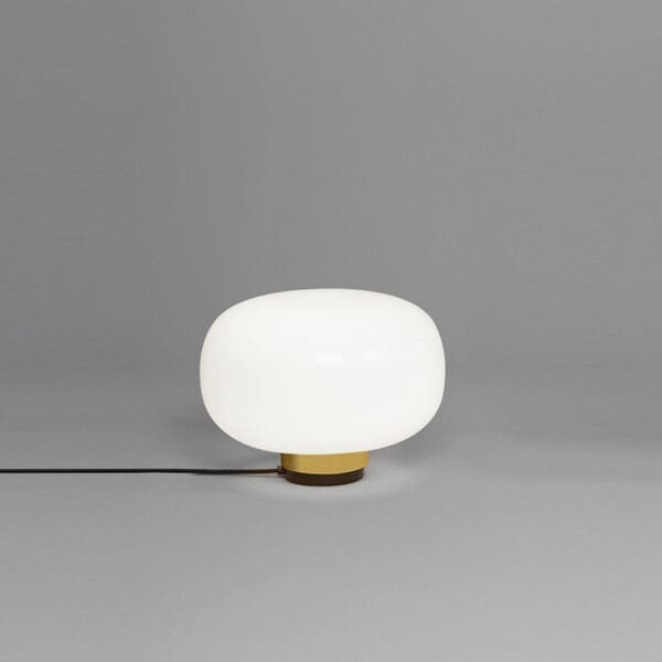 Tooy LEGIER 557.34 - nero sabbia, vetro bianco e anello rame