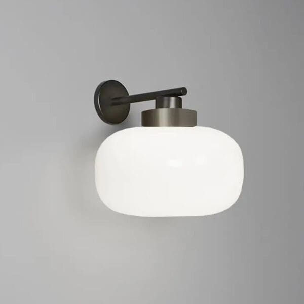 Tooy LEGIER 557.44 - nero sabbia, vetro bianco e anello grigio luce